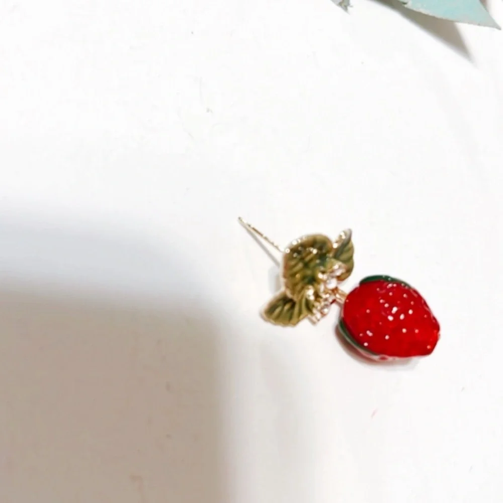 Strawberries 🍓 Statement Earrings